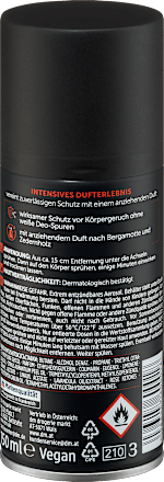Déodorant et spray corporel DEEP SENSATION, 150 ml