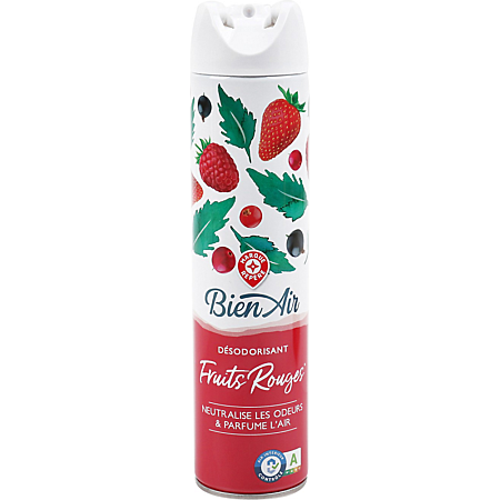 Désodorisant parfum fruits rouges - 300ml - BIEN AIR