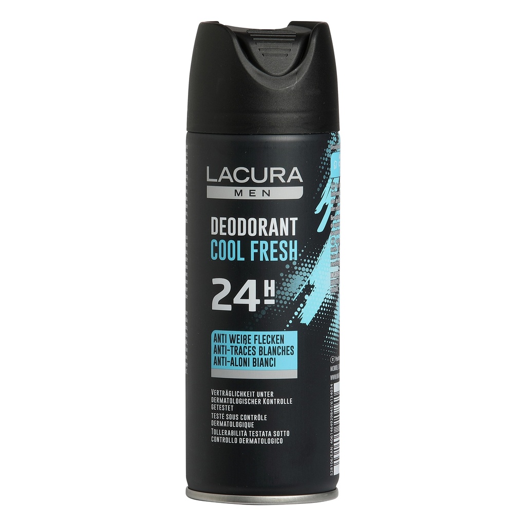  LACURA Déodorant en spray pour hommes Cool Fresh